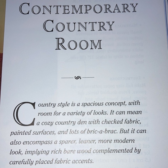 COUNTRY DECORATING with Fabric book by Chris Rankin.  $13 - Picture 6 of 8